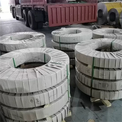 201 ha laminato a freddo la striscia AiSi 2B di acciaio inossidabile sorgono la lunghezza di 12m per i veicoli ferroviari